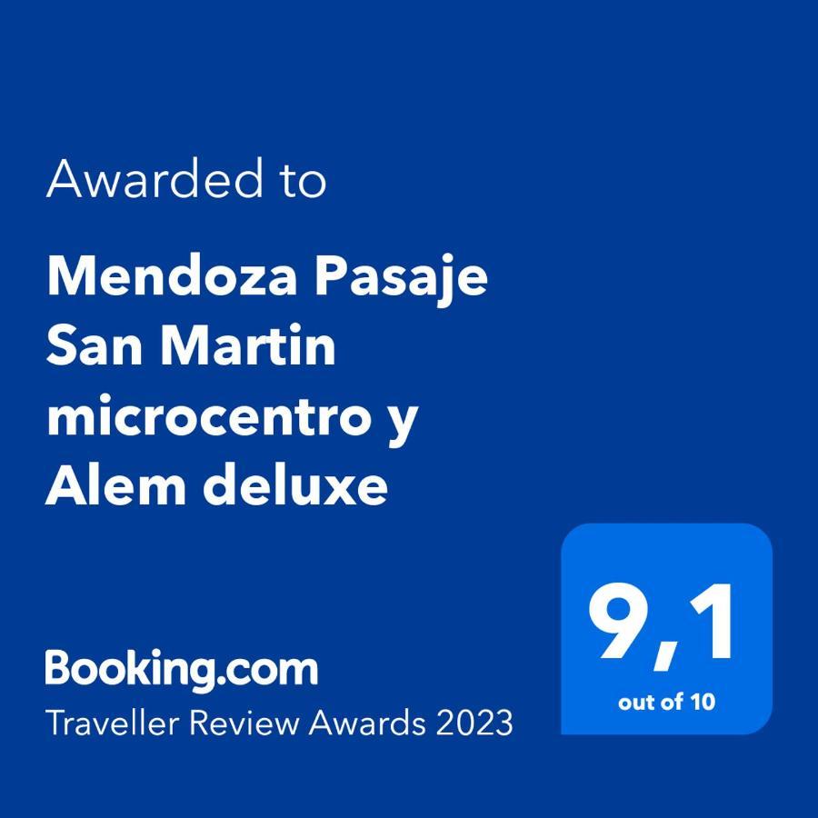 Mendoza 3 Dormitorios Con Balcones Y Alem Chic Monoambiente Y Mendoza Estudio Para 1 3 Apartamentos Екстериор снимка